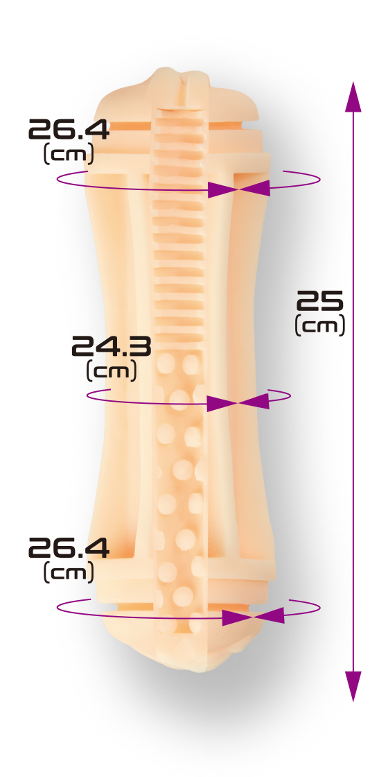 Diagramm der Produktabmessungen